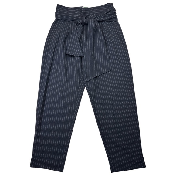 Anthropologie LANDEN Pinstripe Pants Size 6 - Picture 2 of 13